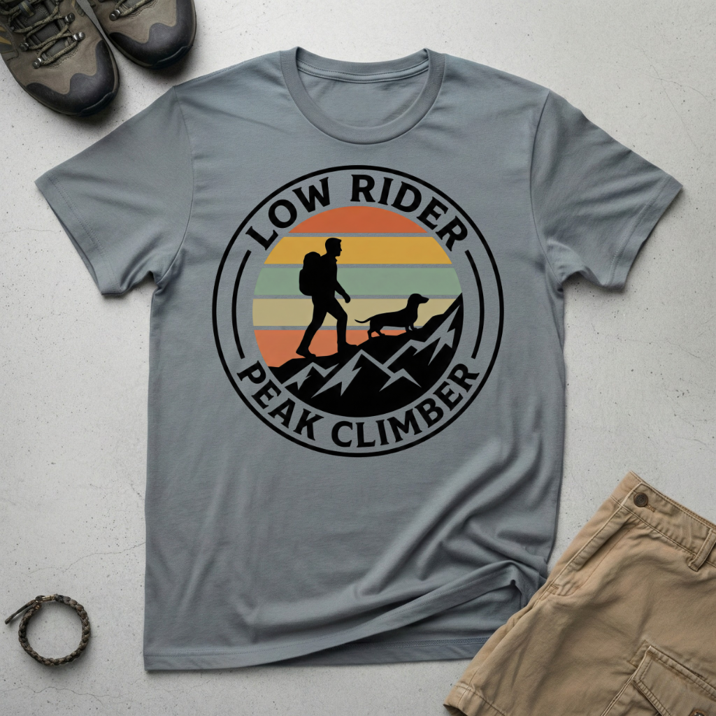 Low Rider  Peak Climber T-Shirt