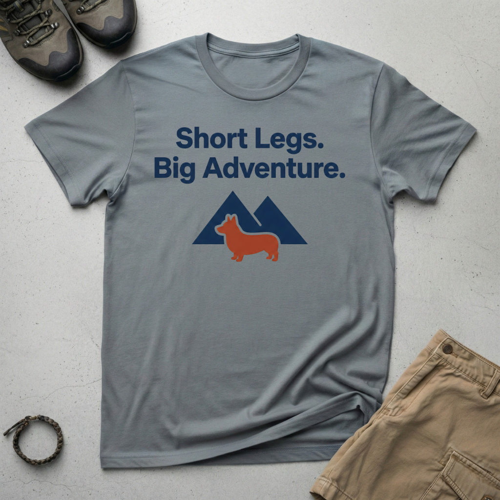 Short Legs Big Adventure T-Shirt