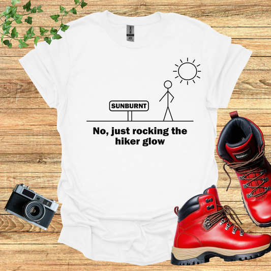 Sunburnt Hiker Glow T-Shirt