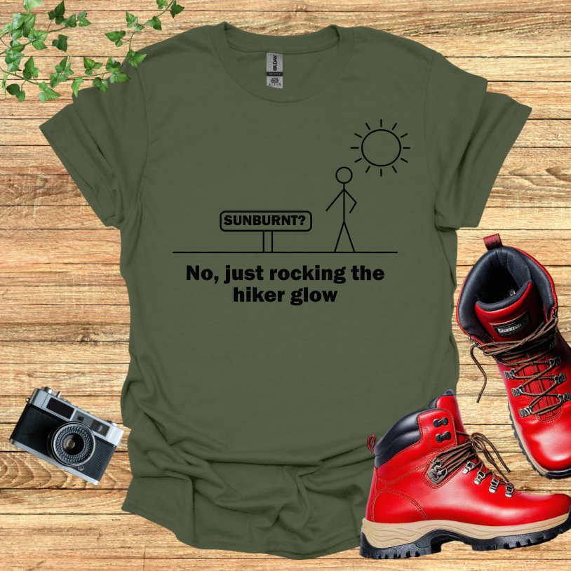 Sunburnt? Hiker Glow T-Shirt