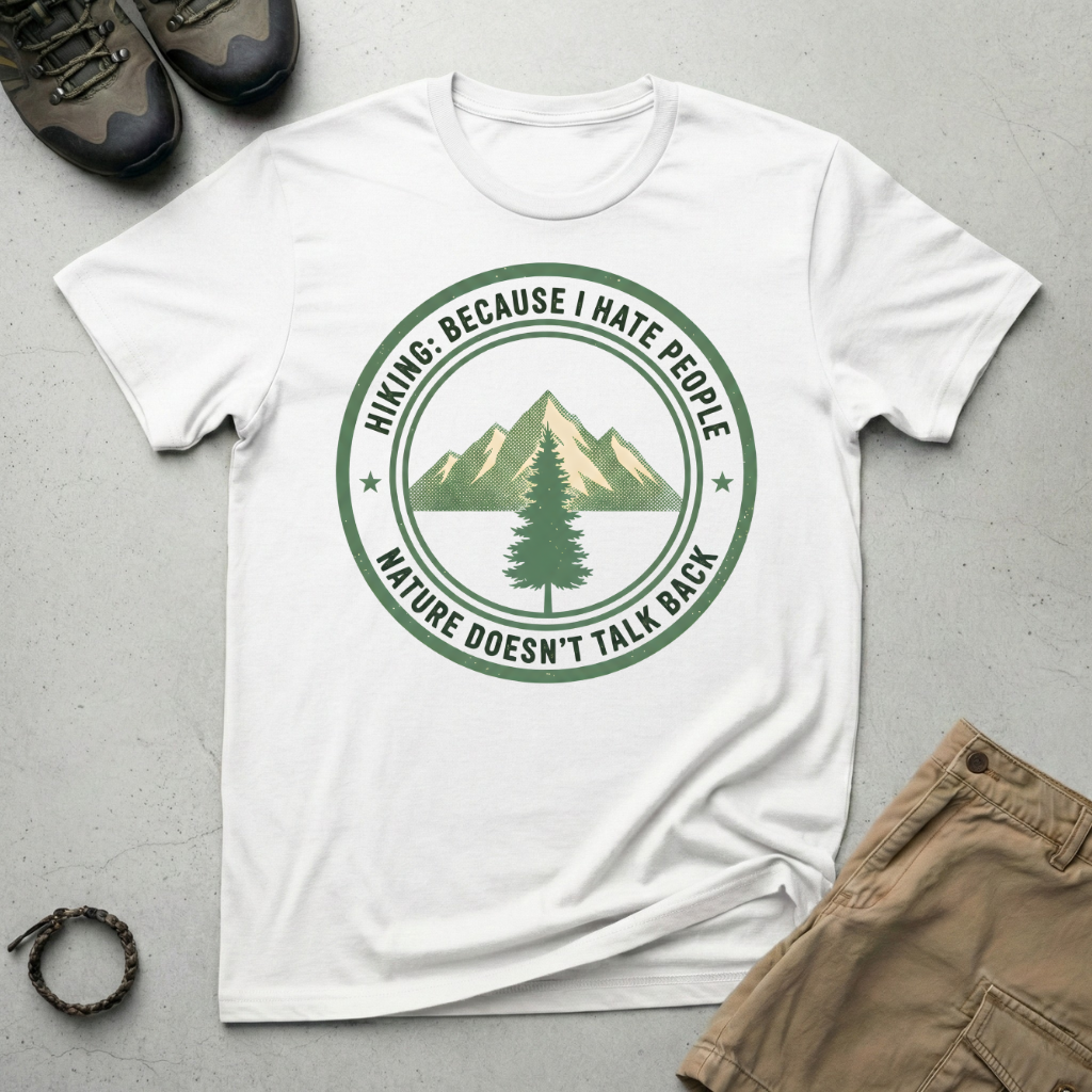 Sarcastic Summit Badge T-Shirt