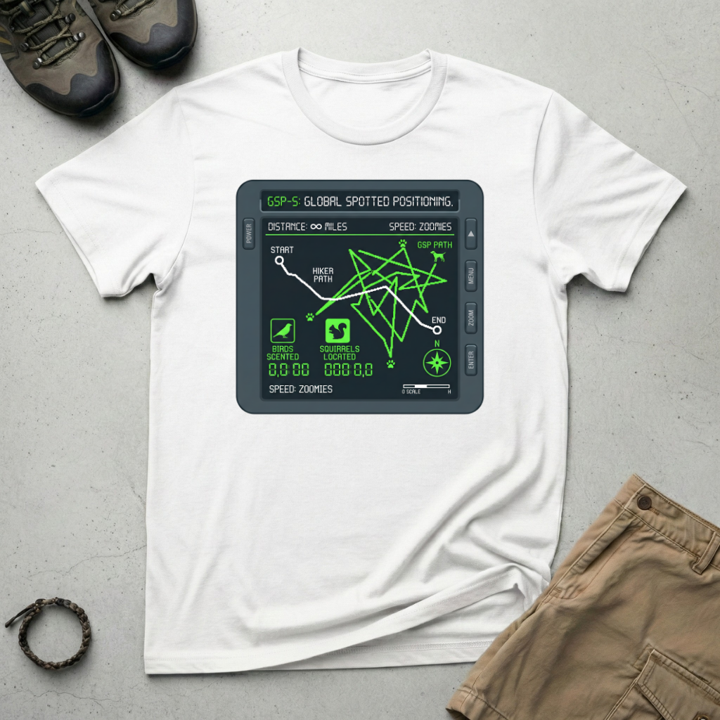 Global Spotted Positioning T-Shirt
