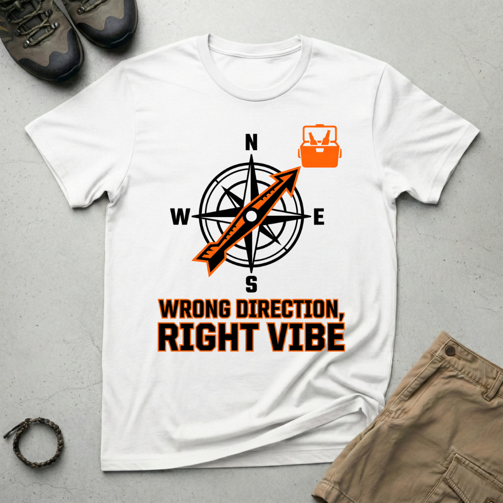 Wrong Direction, Right Vibe T-Shirt
