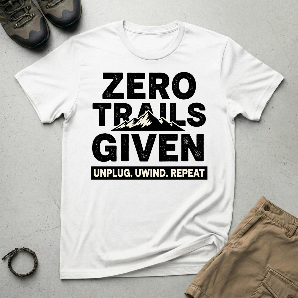 Zero Trails Given T-Shirt