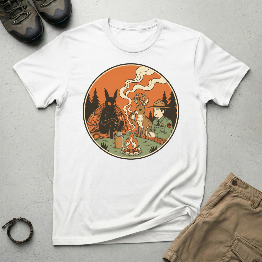 Cryptid Coffee Break T-Shirt