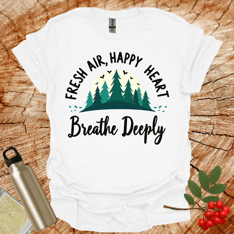 Fresh Air Breathe Deeply T-Shirt