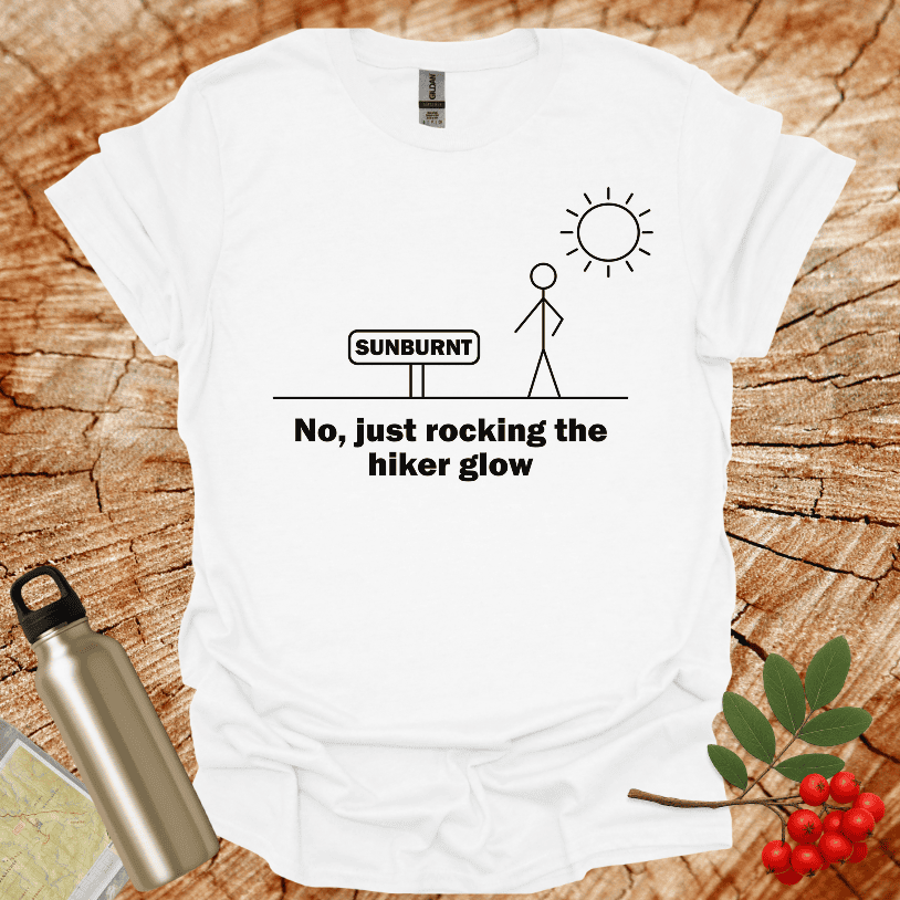Sunburnt Hiker Glow T-Shirt
