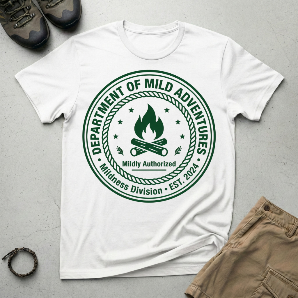Mild Adventures Department T-Shirt