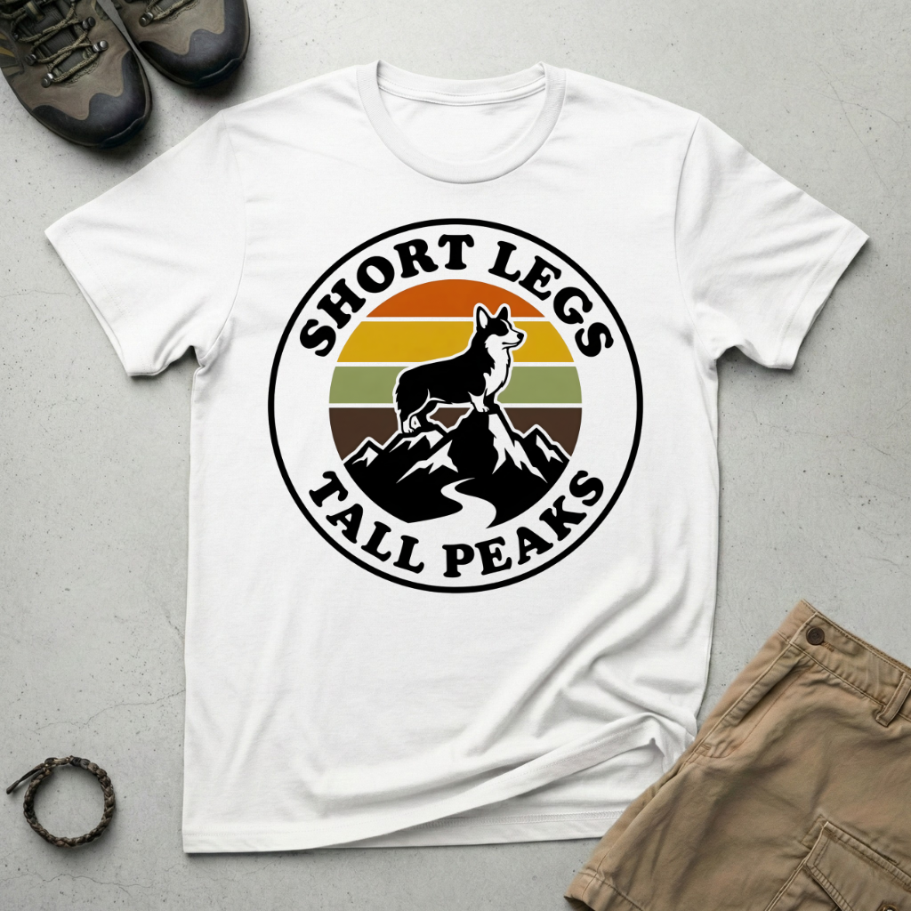 Short Legs Peaks T-Shirt