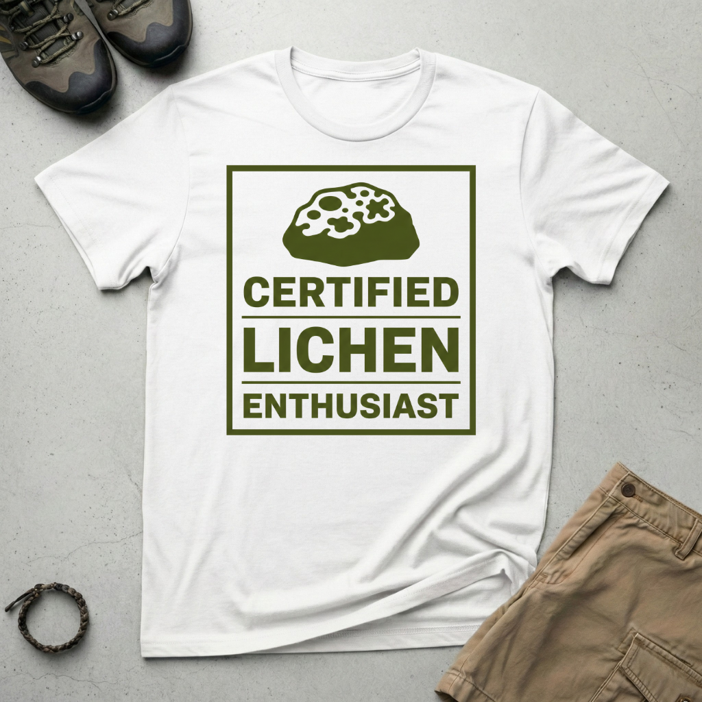 Certified Lichen Enthusiast T-Shirt
