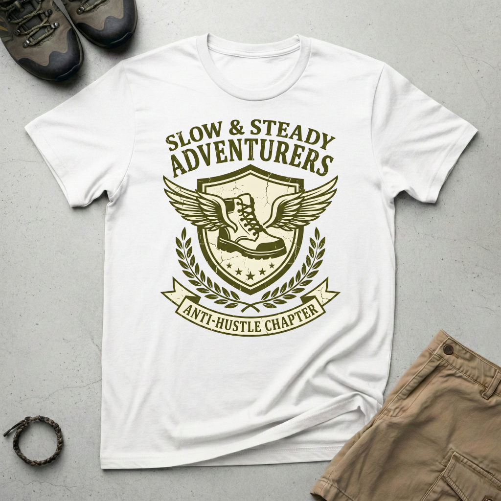 Slow And Steady Adventurers T-Shirt
