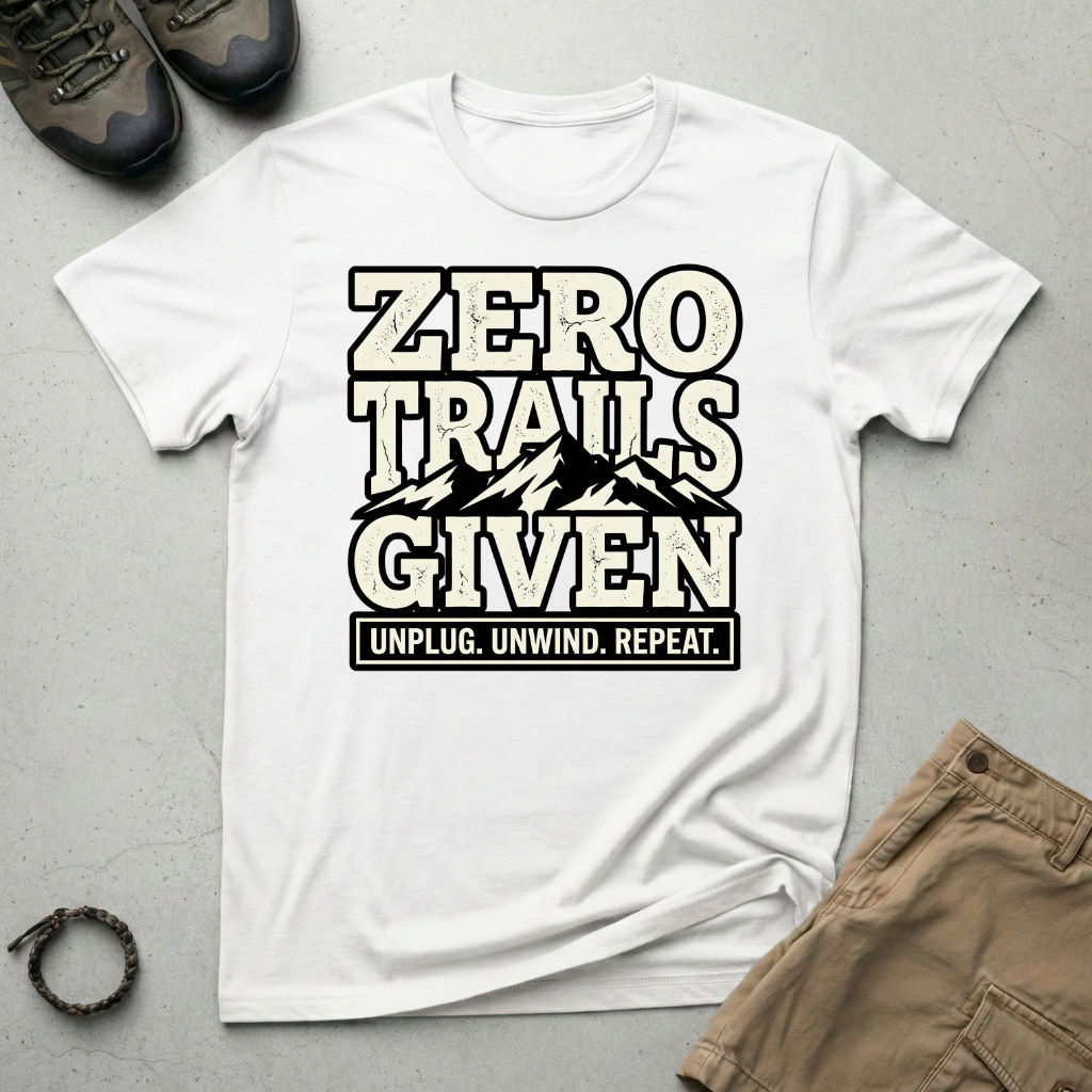 Zero Trails Unplug T-Shirt