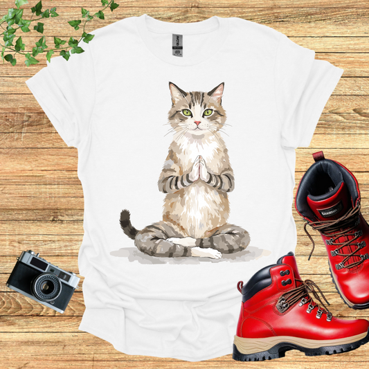 Yoga Cat Pose T-Shirt